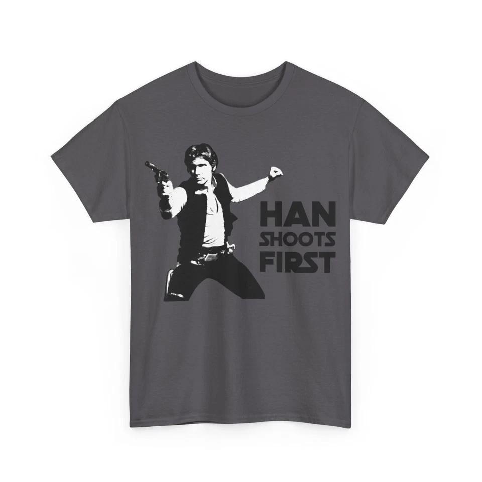 Han shoots first | Star Wars | Unisex Premium T-Shirt S