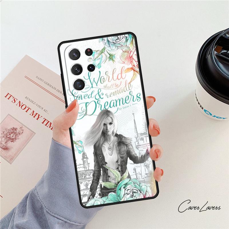 A Court of Mist and Fury Sarah J Maas phone case For Samsung Galaxy S24 S25 S23 S22 Ultra Note 10 20 Plus S20 S21 FE Cover