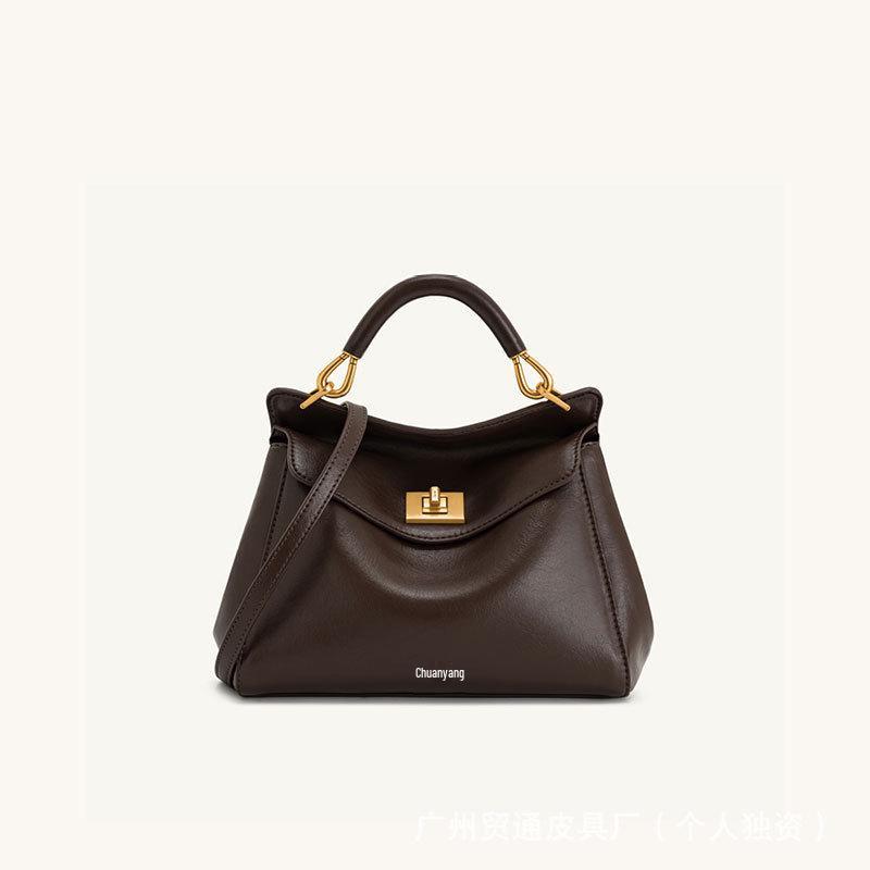 JW Pei Lucia Lock Pillow Bag - High-End Women's Shoulder & Crossbody Handbag