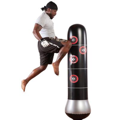 In Stock Inflatable PVC Fitness Boxing Sandbag - Thickened Tumbler for Venting and Decompression