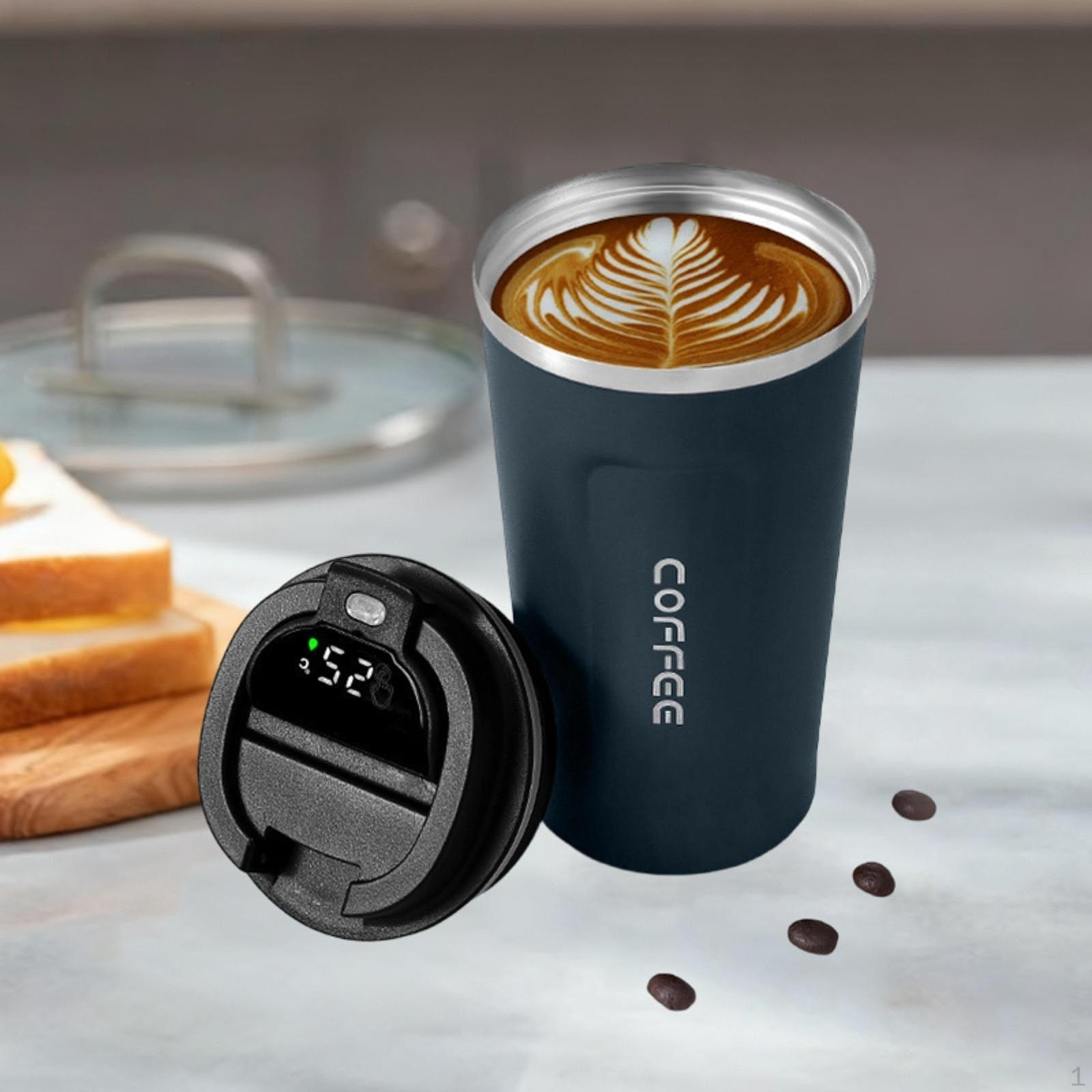 

Coffee Mug Stainless Steel Cup Thermal Tumbler Vacuum for Friends Family Members 380ml