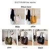 Popular Women's Large Capacity Mother-Child Tote - High-End Woven Texture Single Shoulder Bag for Commute and Shopping.