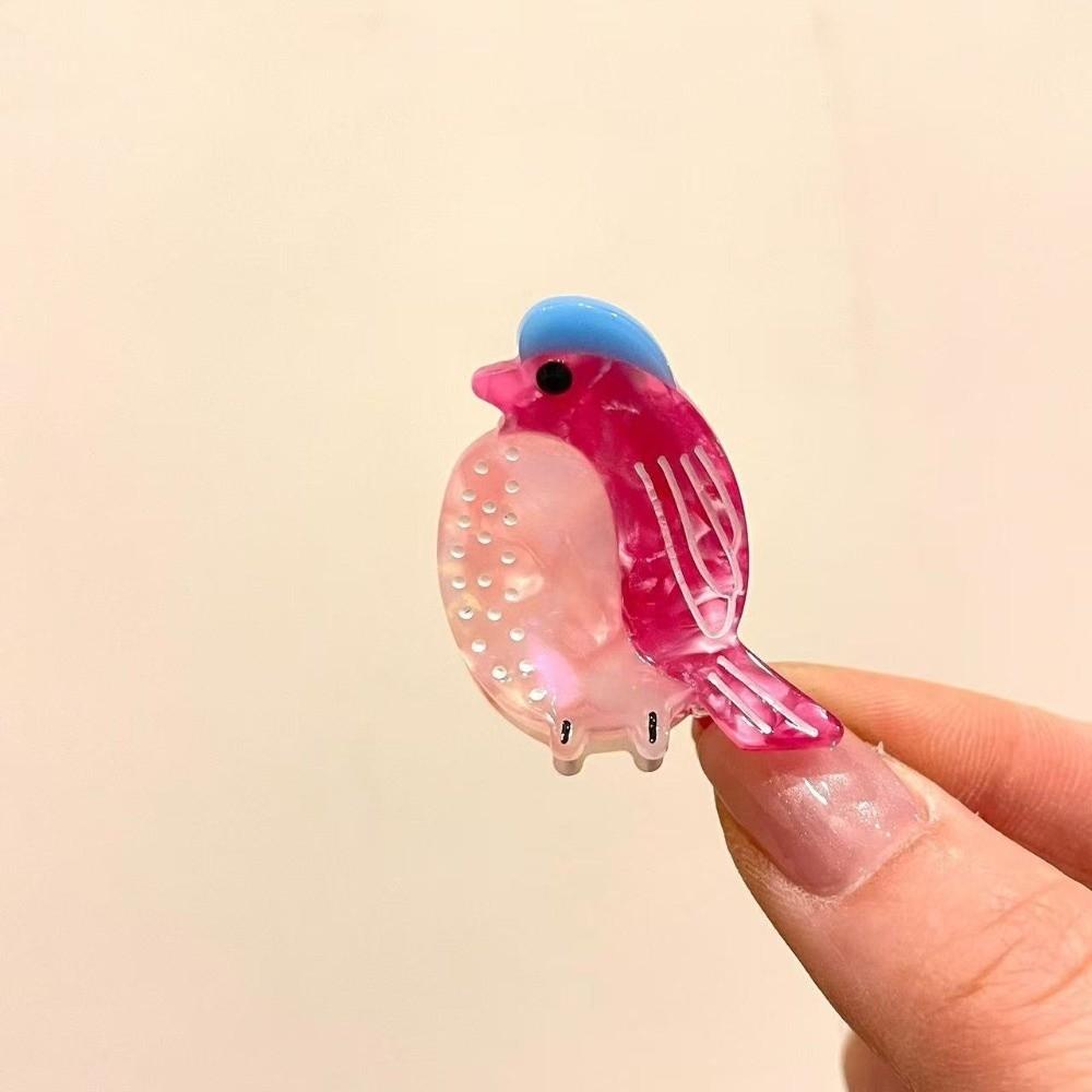 Mini Dimensioni Artiglio per Capelli Uccello Acetato Fermaglio per Capelli da Donna Fermaglio Carino