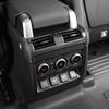 For Land Rover Defender 110 130 2020-2024 ABS Carbon Fiber Armrest Box Air Outlet Rear Anti-kick Cover Car Interior Accessory