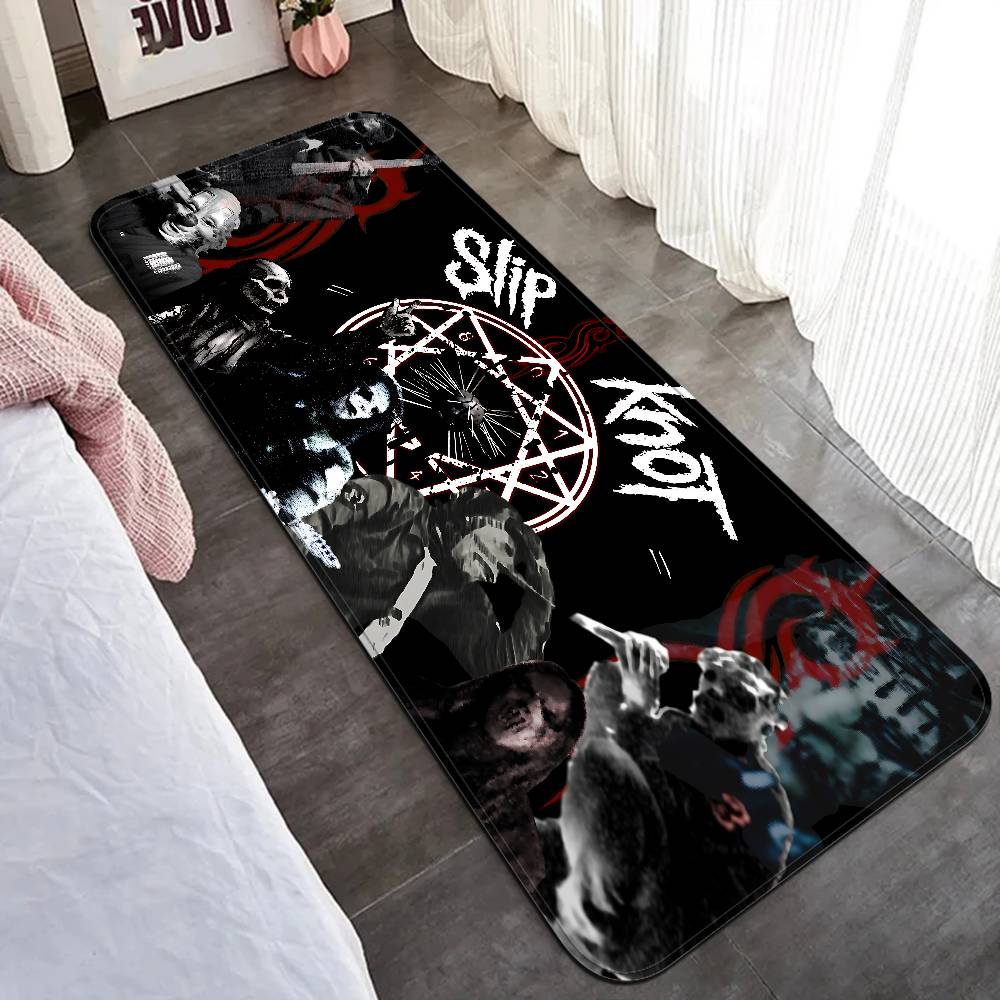 S-Slipknots Rock Fußmatte Kinderzimmer Schlafzimmer Dekoration Balkon Anti-Rutsch-Fußmatte Wohnzimmer Fußmatte Teppich