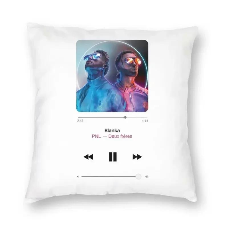 Throw Pillow Case Decoration Square French Rapper Mushic Cushion Cover  Pillowcover for Sofa Soft