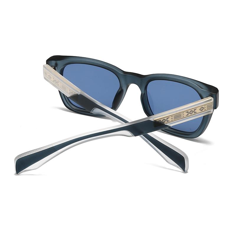 Cross-Border European and American Small Frame Temples Full Pin Export Sunglasses Modern Charm Retro Sunglasses 62008