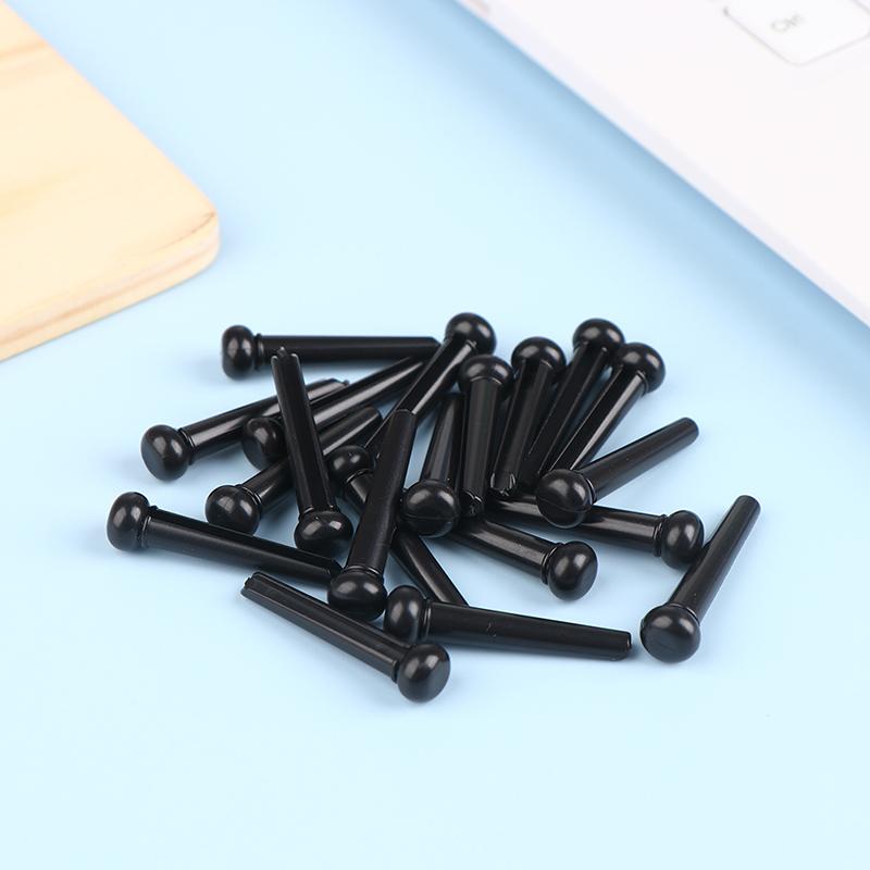 20 stk Akustisk gitar Bridge Pins For 6 Strings Erstatning Plast Avtrekker