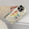 Colorful motivational paper phone case for funda iphone for iphone 17 pro max cover glass for iPhone 17 16 15 14 13 pm Pro Plus