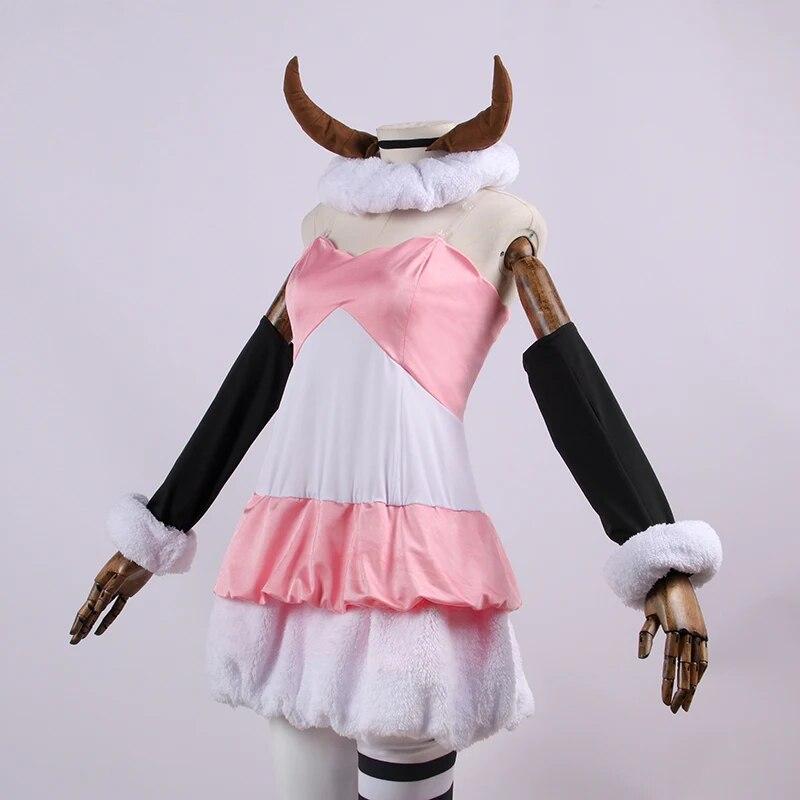 Fairy Tail Lucy's Aries Cosplay Costume Halloween Carnival Christmas Costume Wig New