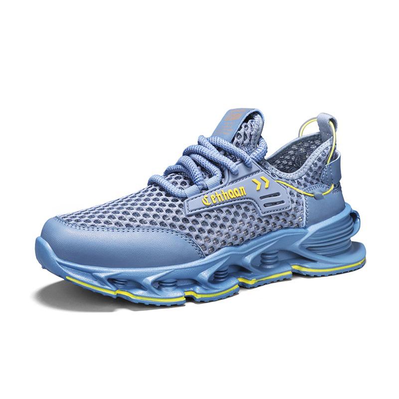 Fashion Summer 2025 Mesh Hollow Running Shoes Thick Bottom Sports Shoes Trendy Student Casual Shoes Breathable Comfortable Rubber Sole