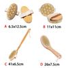 Durable Boar Bristle Body Brush Natural Wooden Shower Brushes Soft Dry Brushing for Exfoliation