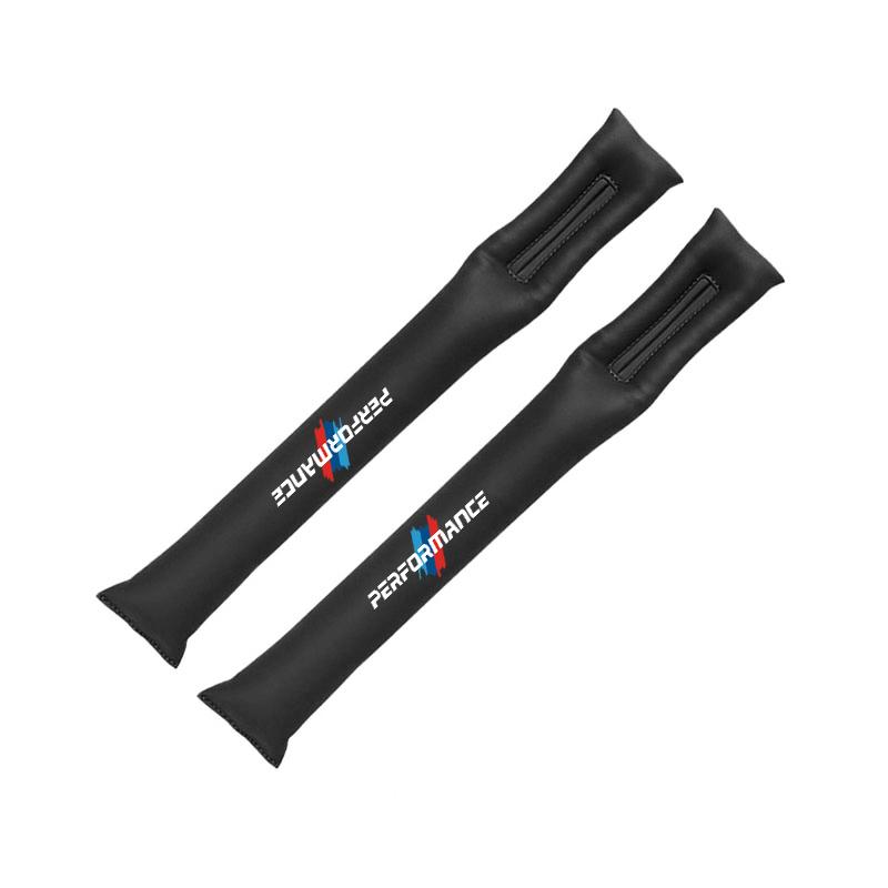 EUCQ6 2Pcs Car Seat Gap Filler Strip Soft Pads Leather Auto Accessories For BMW E46 E90 E60 F30 F10 E39 E36 F20 G30 G20 X3 X4 X5 X6 X7