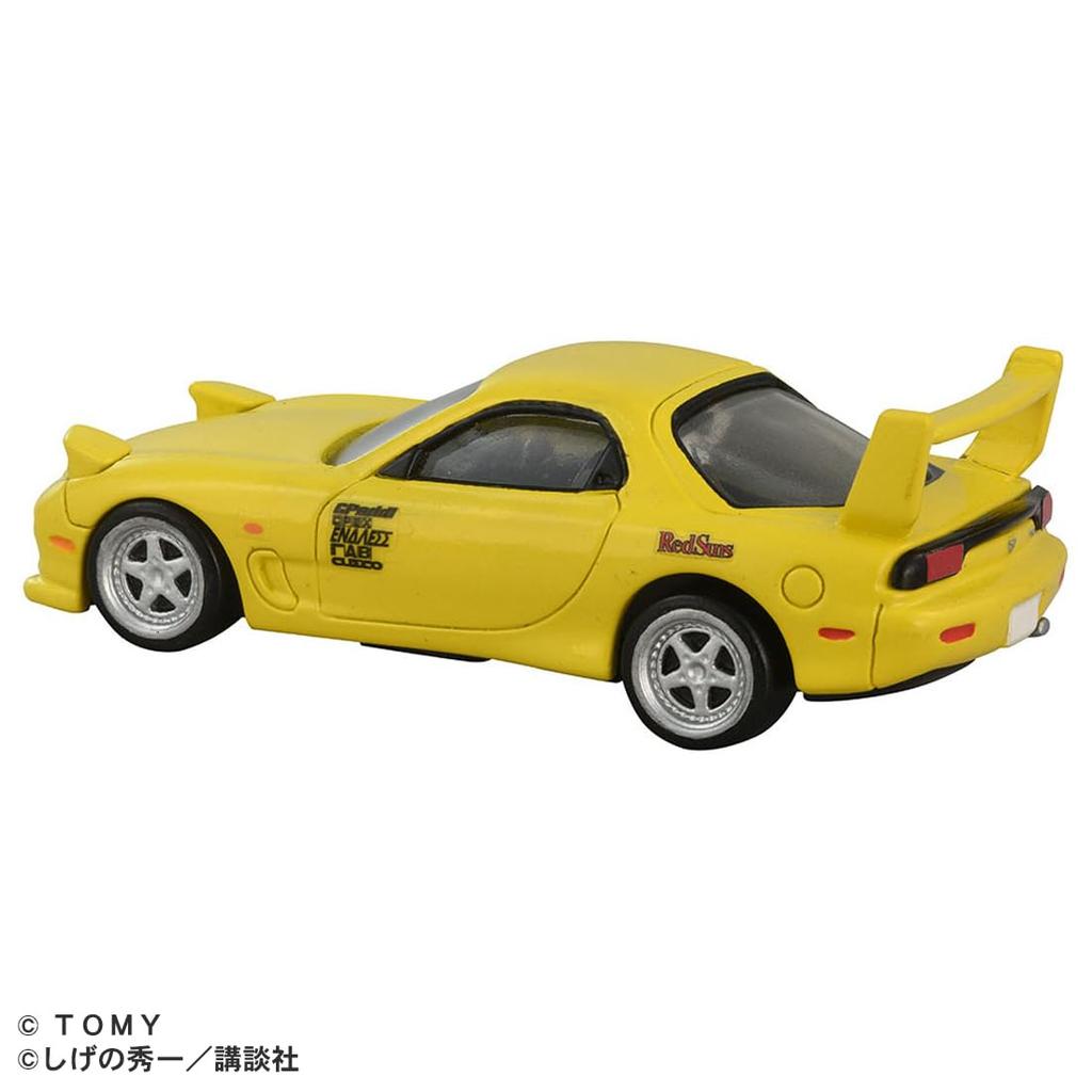 TAKARA TOMY Tomica Premium Unlimited STEERING VIEW Initial D FD3S 1 Miniature Car Toy for Ages 6 and Up RX-7 (Volume Specifications)