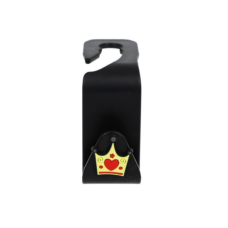 Car Cartoon Cute Seat Back Hooks In Various Colors For Car Interior Decoration