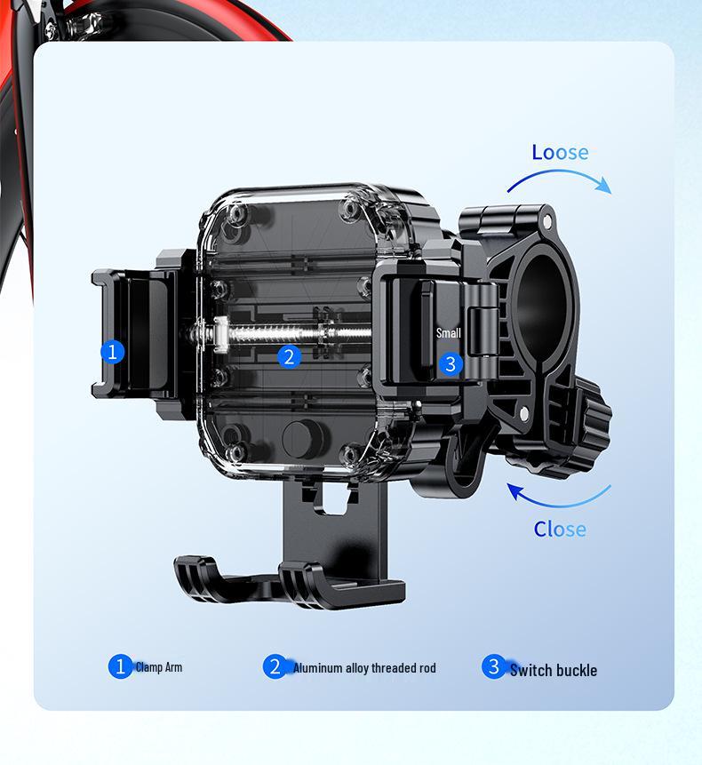 Shockproof & Vibration-proof Phone Holder for Bikes, Electric Scooters, & Motorcycles