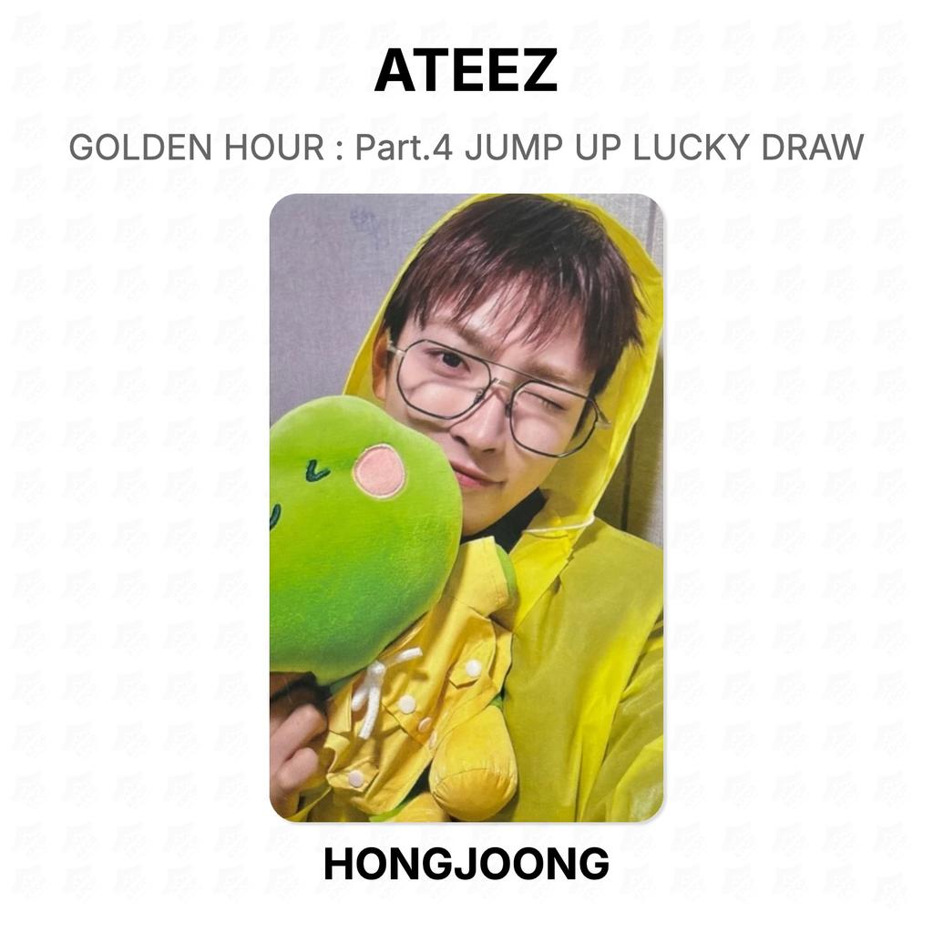 ATEEZ GOLDEN HOUR : Part.4 JUMP UP LUCKY DRAW Official Photocard