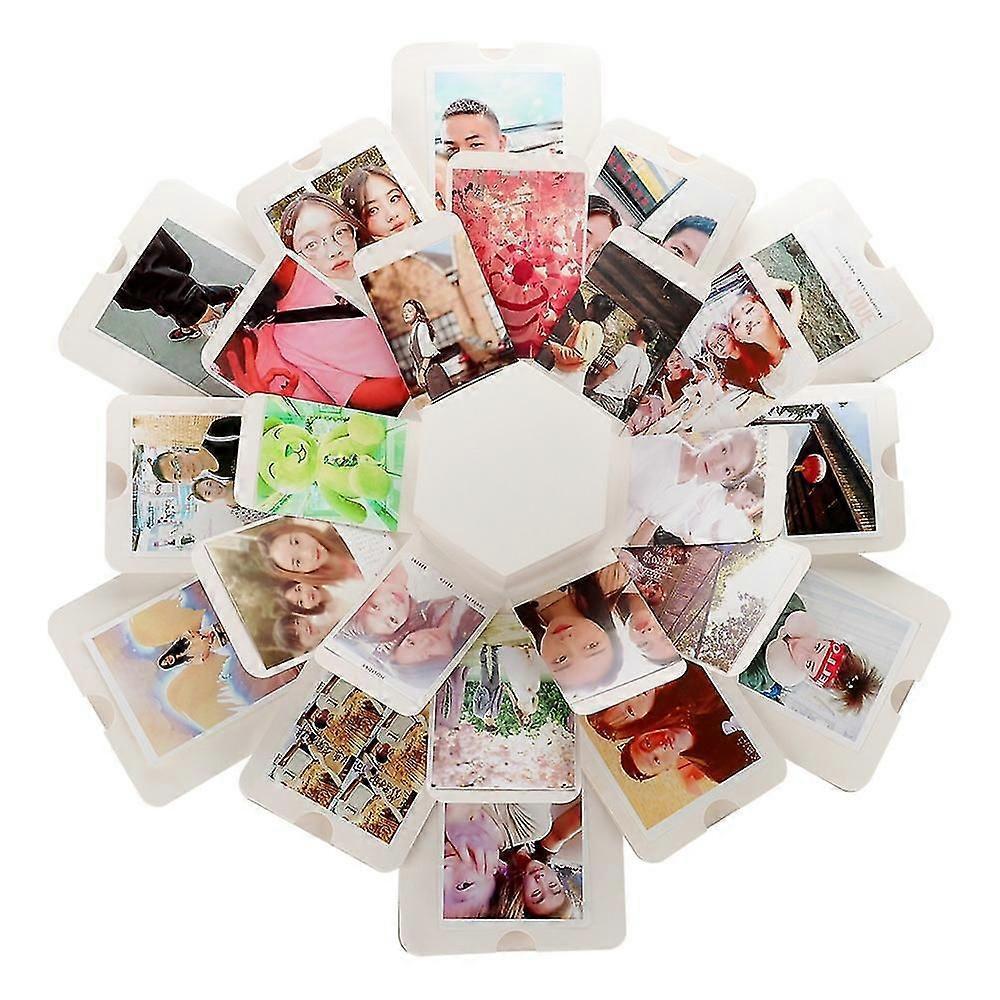 Valentines Day Gift Box Lovely Surprise Explosion Couple Box Love Memory Diy Photo Album Anniversary Scra