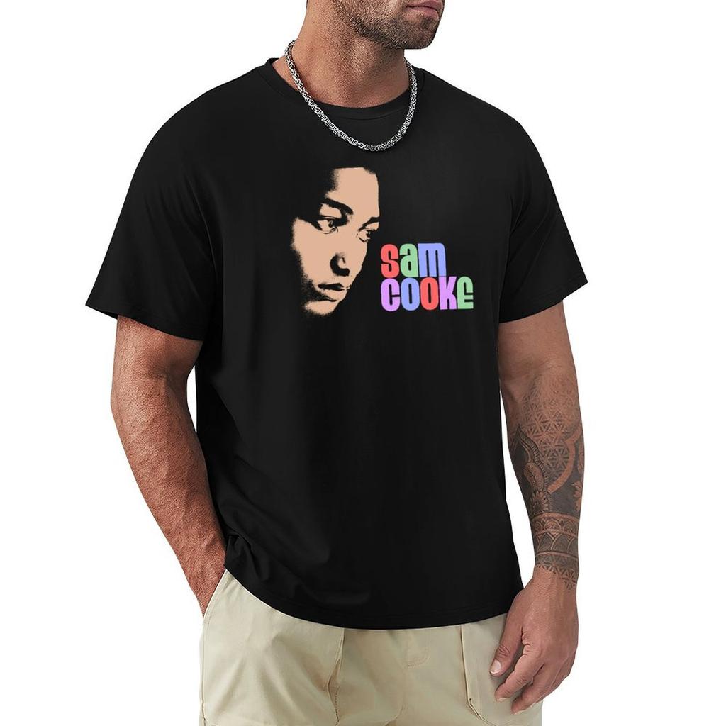 Sam Cooke T-Shirt Street Casual Tee Shirt