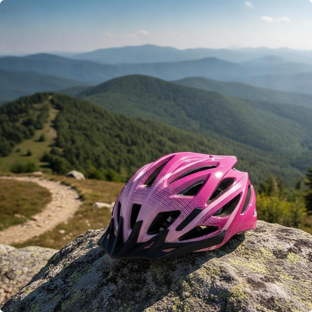 Helmet with Adjustable Dial Aerodynamic Adult Bike Ventilated for Cyclists, Commuters,