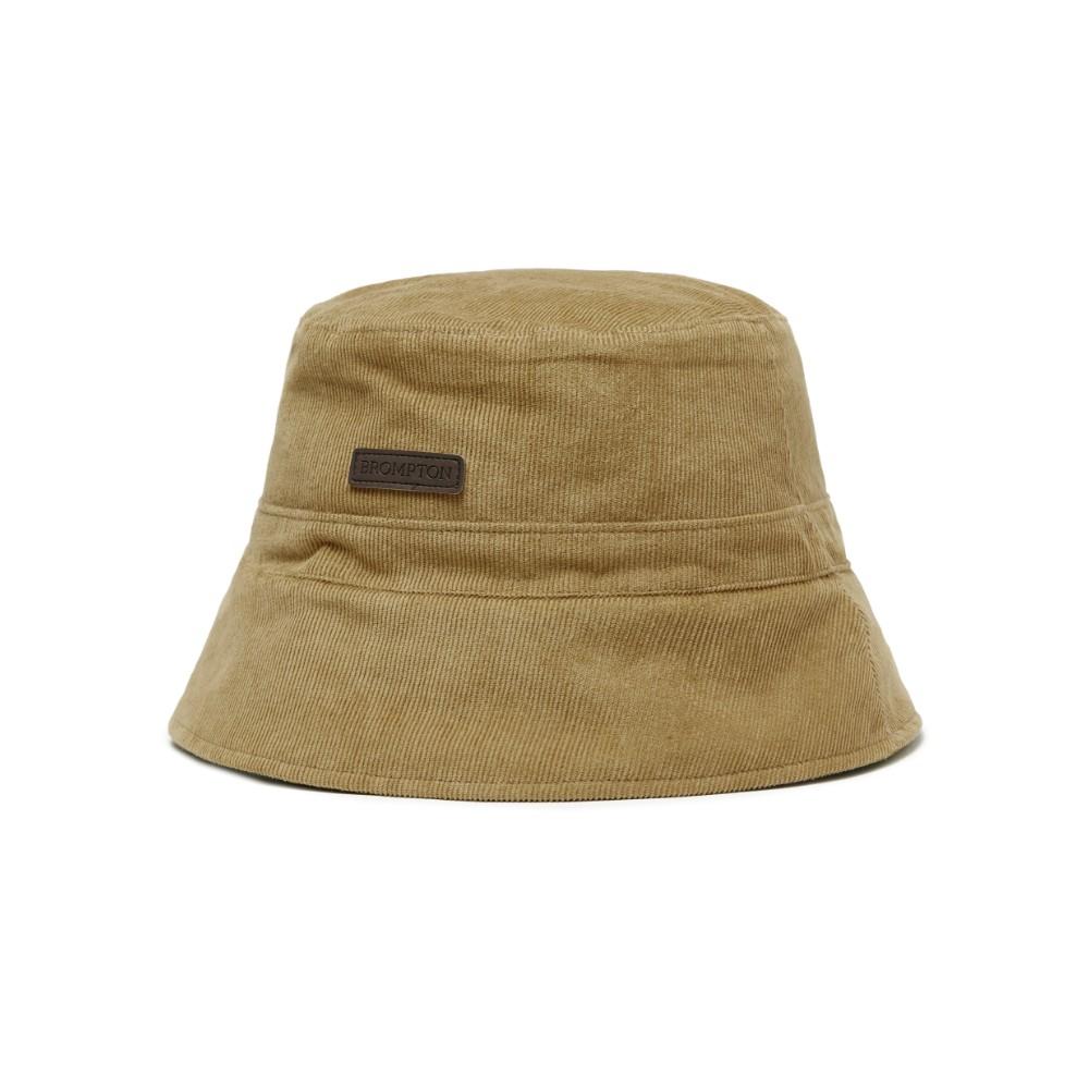BROMPTON LONDON Coduroy Reversible Bucket - Beige (P244Aha211)