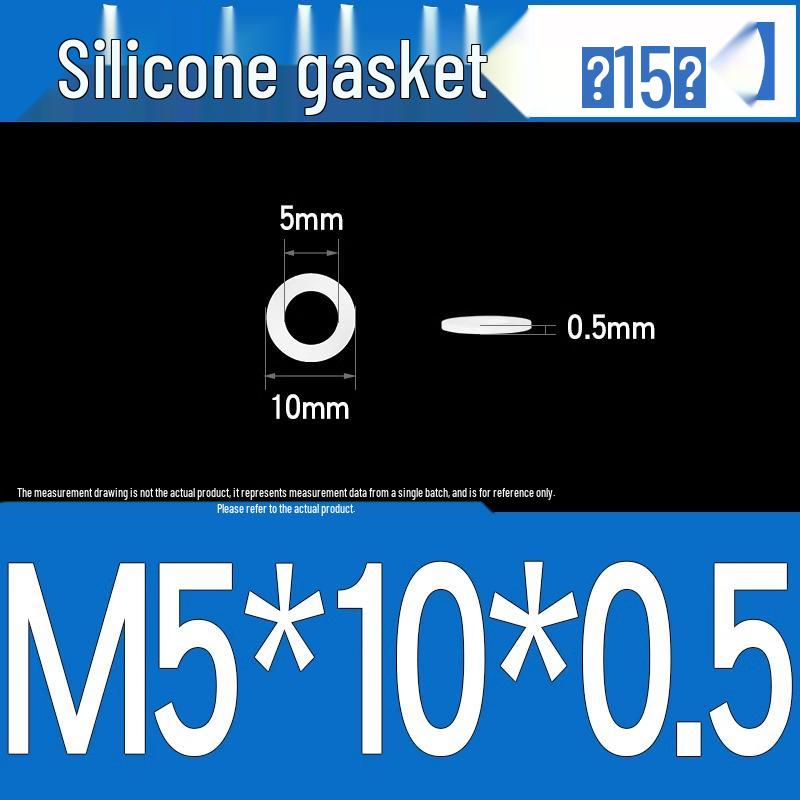 Silicone High-Temp Waterproof Gasket & Shock Absorbing Seal Pad