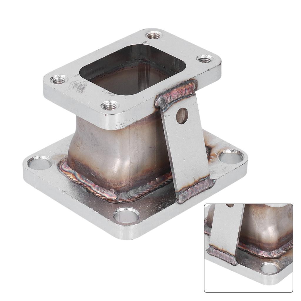 T25 To T4 Turbo Manifold Flange Conversion Adapter Stainless Steel Universal Auto Parts