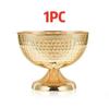 Hammered Gold Pedestal Flower Bowl Electroplated Metal Plated Vase with Trumpet Base for Wedding Centerpiece Floral Arrangement