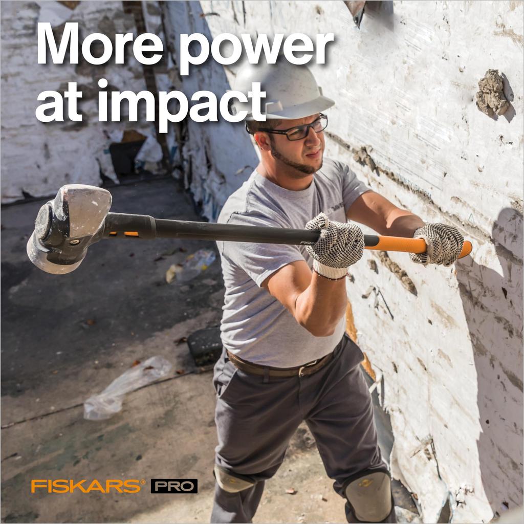 FISKARS 8lb 32 Inch IsoCore Sledgehammer