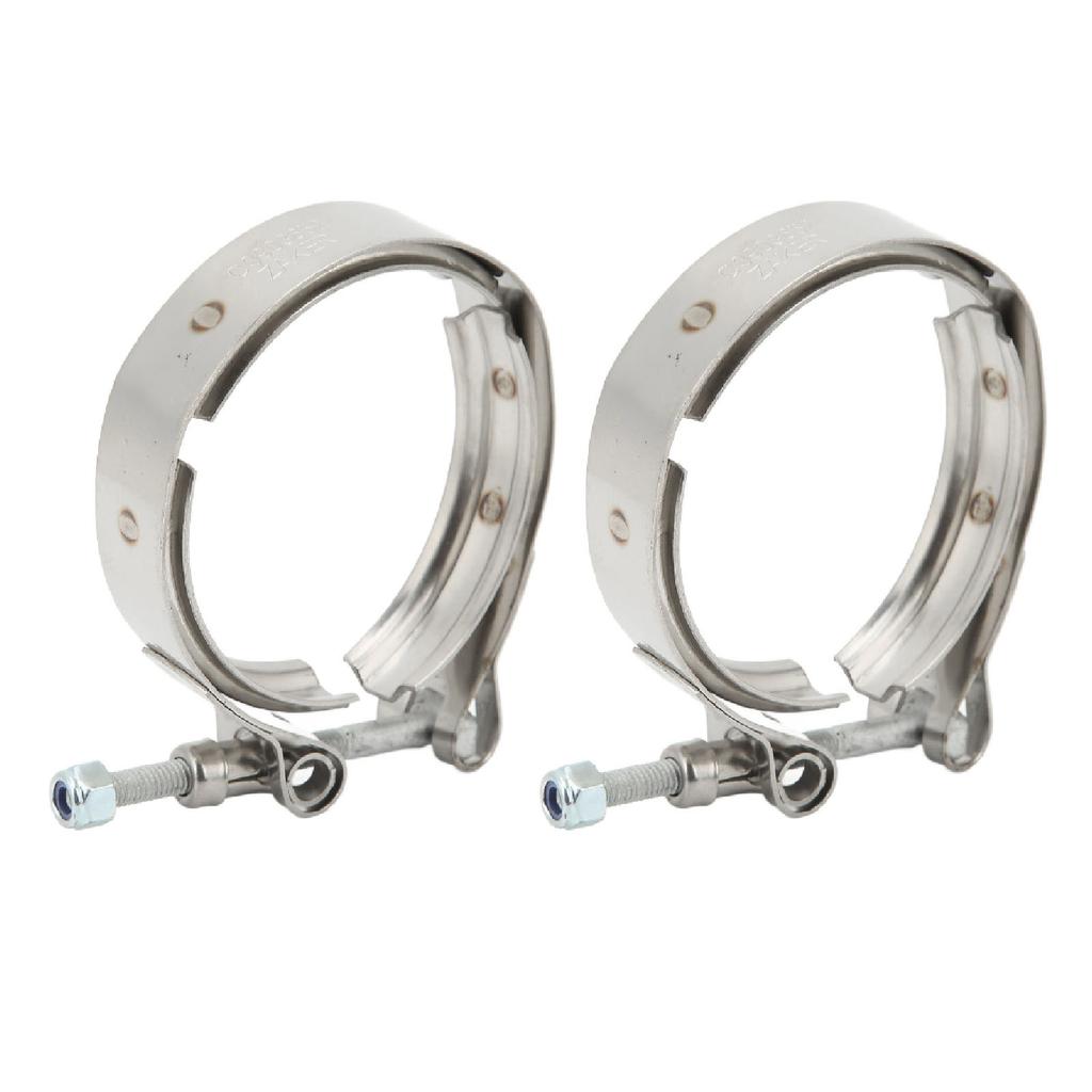 2 STÜCK Turbo Abgasauslass V-Bandklemme 3903652 Ersatz für Dodge für Cummins 5.9L 6bt 1989?2002