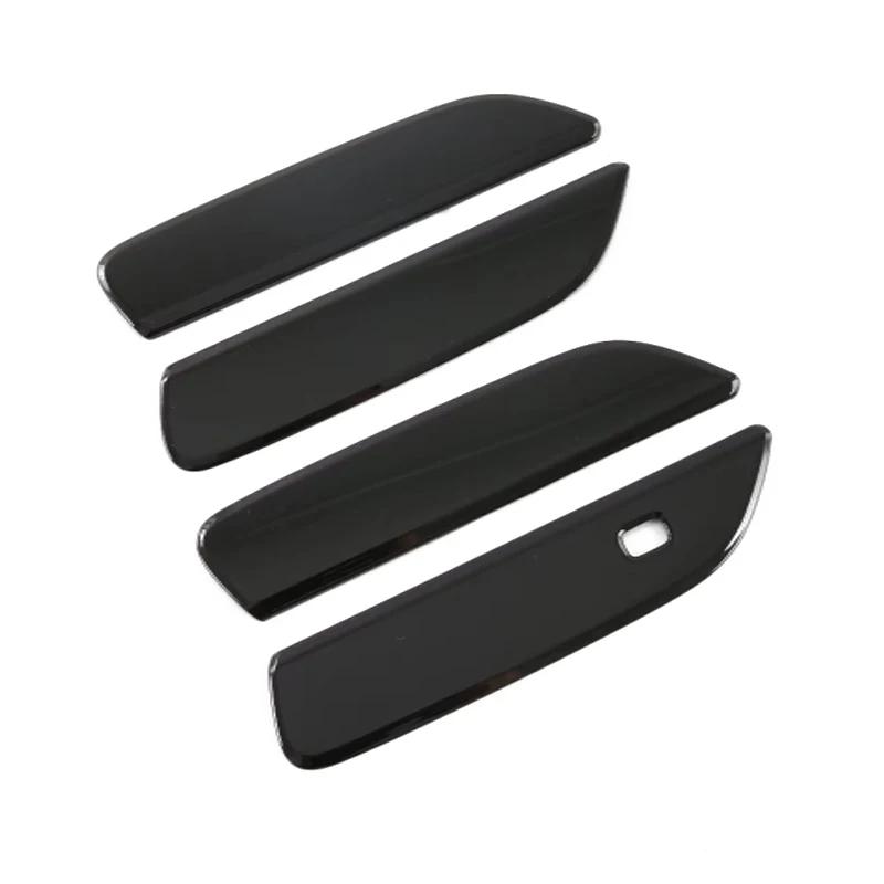 LHD RHD For BYD ATTO 1 Dolphin EA1   ABS Carbonfiber Black Outer Door Handle Door Bowl Catch  Exterior Decorate Sticker