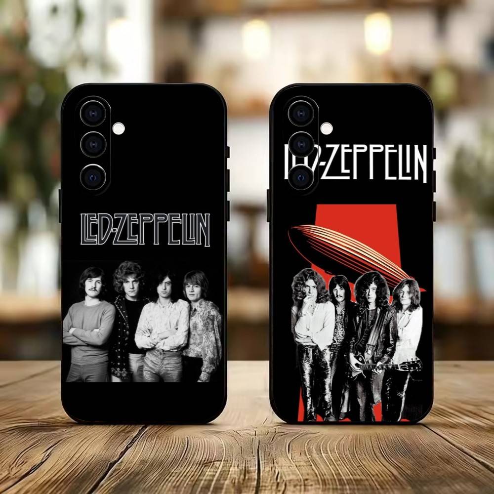L-Led Z-Zeppelin Phone Case Black Silicone Soft For Samsung Galaxy A73,A72,A71,A70,A53,A52,A51