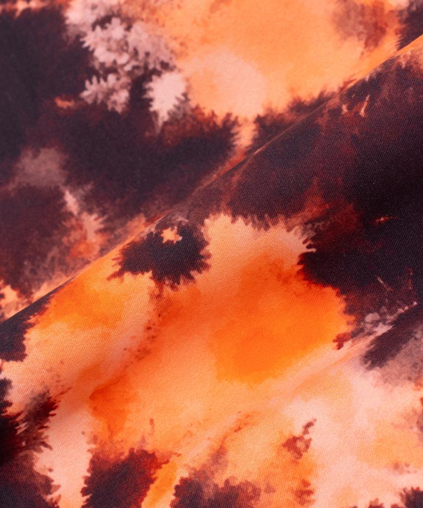 Billalei Sunset Tie-Dye Men'S Swim Shorts - Burnt Orange