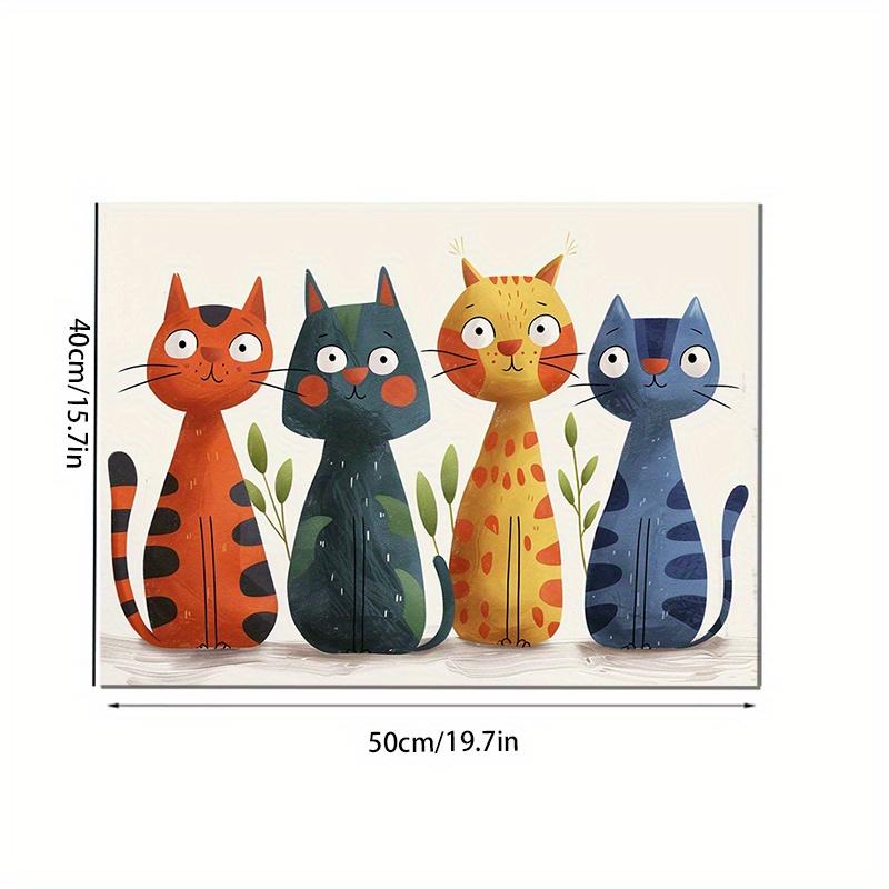 1Pcs Cat Pet Feeding Mat  Dining Mat for Cats and Dogs Cat Bowl Mat