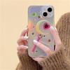 Japan Cute Magic Wand 3d Love Heart Diamond Laser Case For Iphone 14 13 12 11 Pro Max X Xr 7 8 Plus Shockproof Soft Cover Funda