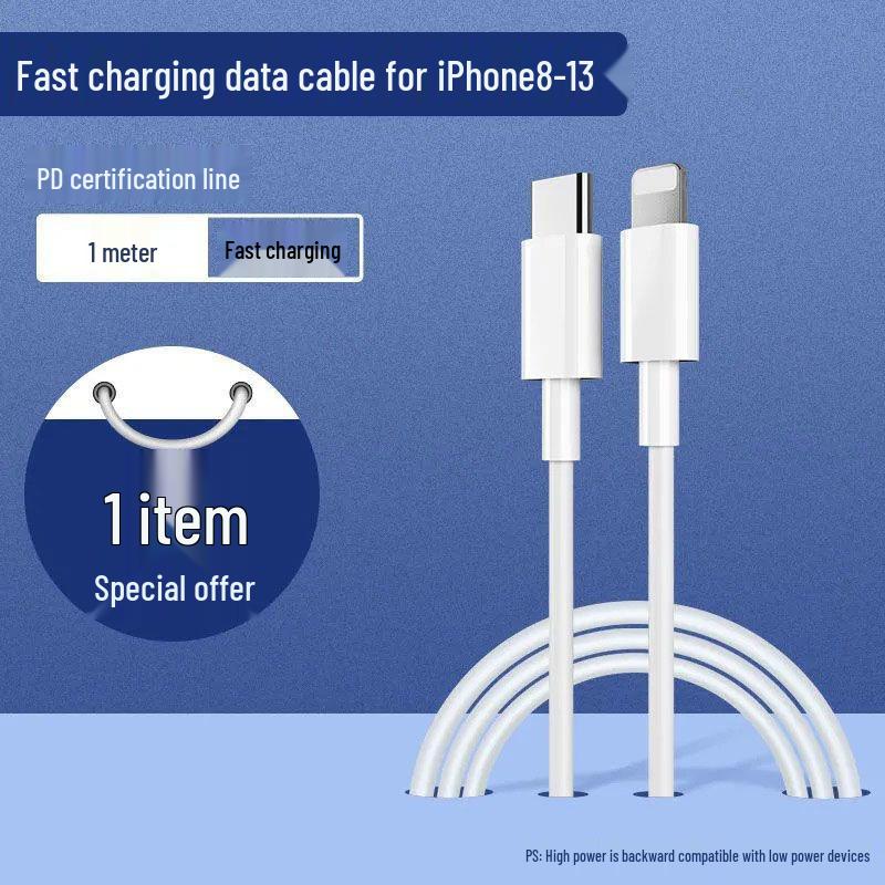 

6A Плетений Дата-кабель: Швидка зарядка PD20W для Huawei, Xiaomi, Apple 14 Pro Max 1m White Non-braided