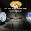 Halloween LED Projection Night Light Pumpkin Ceiling Wall Lamp USB Moon Projector Christmas Atmosphere Mood Light Room Decor