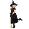 Children Kids Girl Halloween Cospaly Costume Small Hag Clothes Party Dress Set
