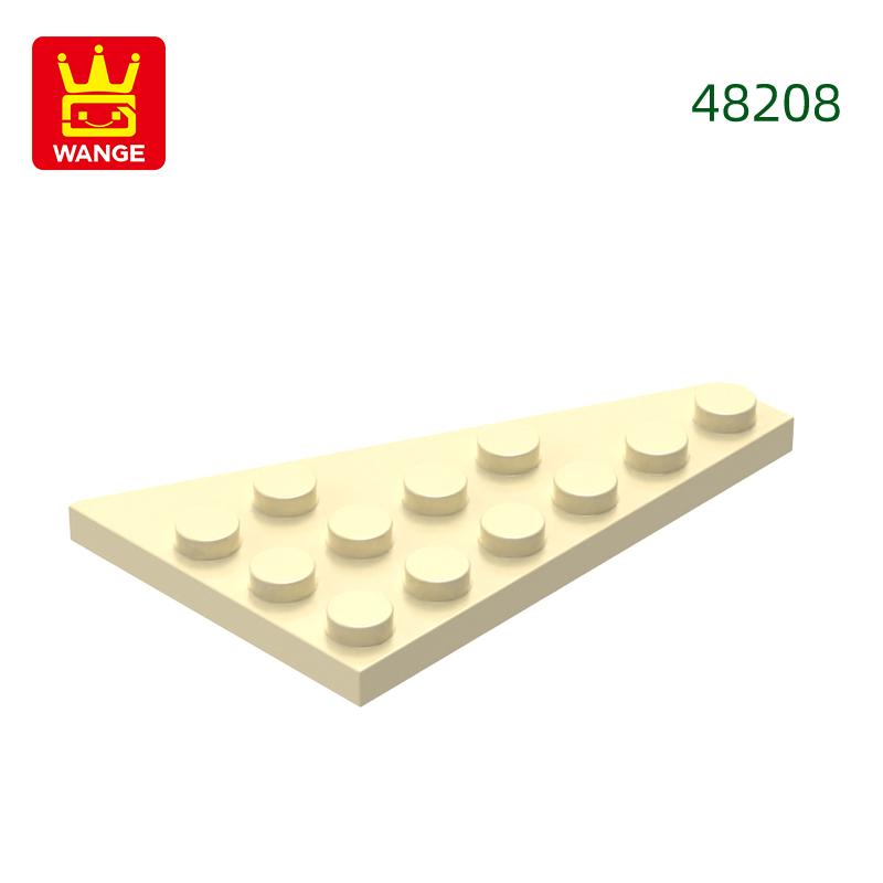 Non-Toxic 49Pcs/Lot 48208 4X6 Wedge Left Plate Building Blocks Moc Classic Accessories Compatible With Brick Toys Children Gift Box