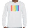 26 LGBT T-Shirt Barcode Mens Gay Pride Rainbow Colours Top Tee Outfit Clothing Unisex T-Shirt