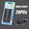 20Pcs Self Stick Wire Organizer Line Cable Buckle Auto Fastener Clips Clamp Table Wall Fixer Fastener Holder Car Organizer