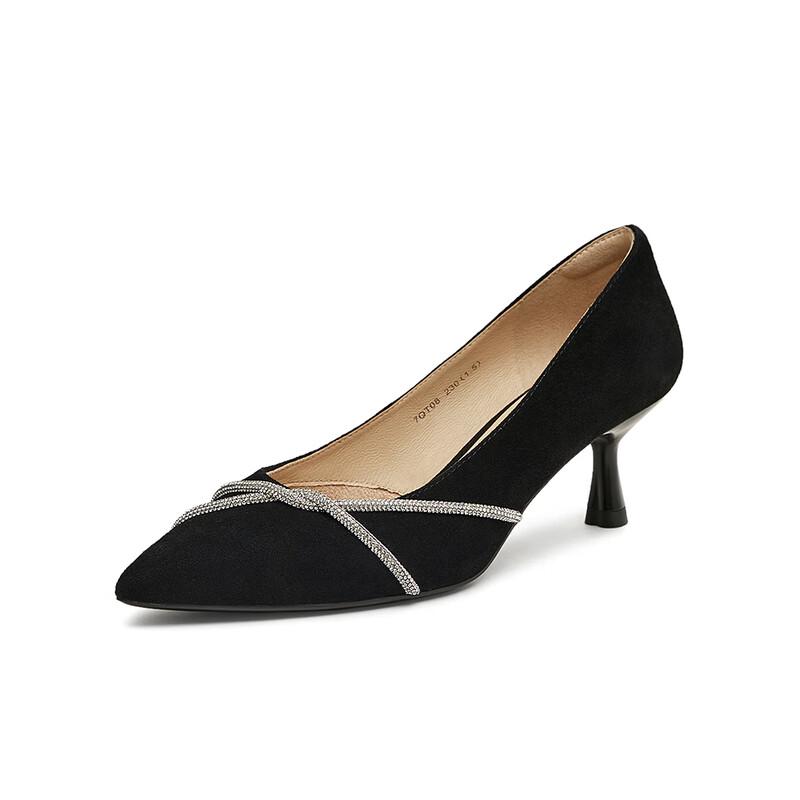 TATA Women s Casual Mid-Heel Pumps 39