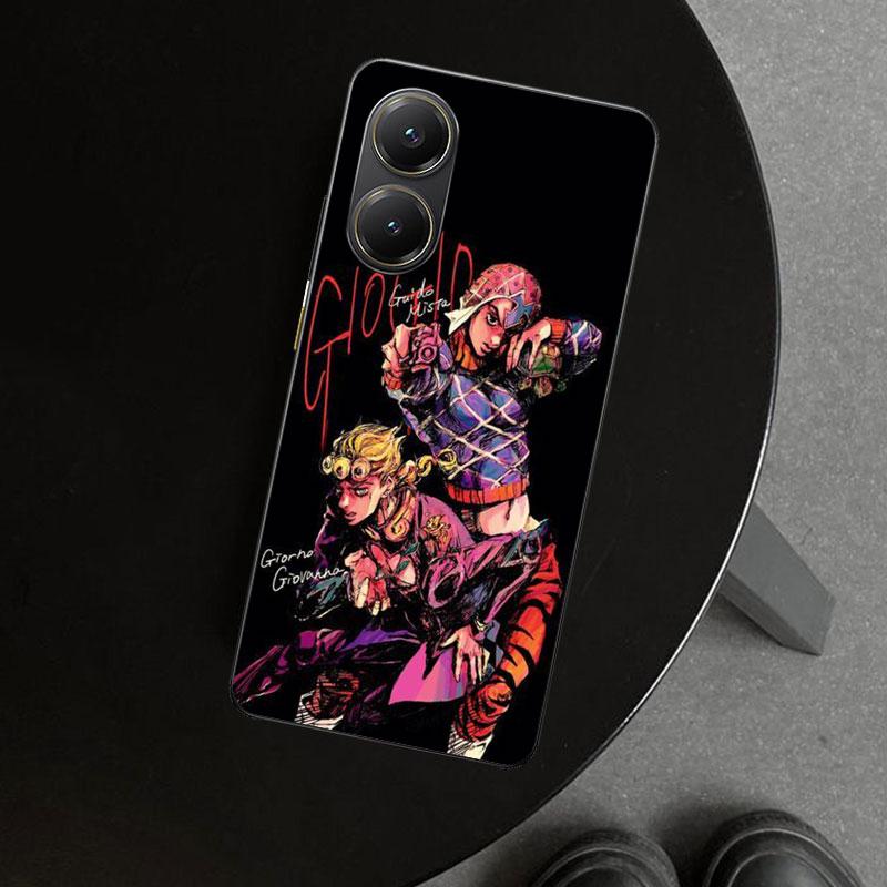 JoJo Adventure Guido Mista Phone Case Cover for Xiaomi Poco X6 X5 X7 Pro F7 Ultra Redmi 15C 15 13C 13 12C 12 10C 10 10A 9C 9A 9T