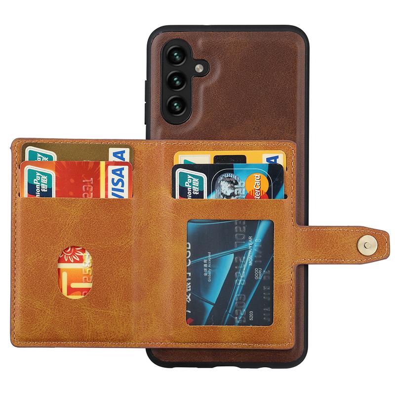 

For Samsung Galaxy A05s 4G Case Card Slot Kickstand Phone Cover Green