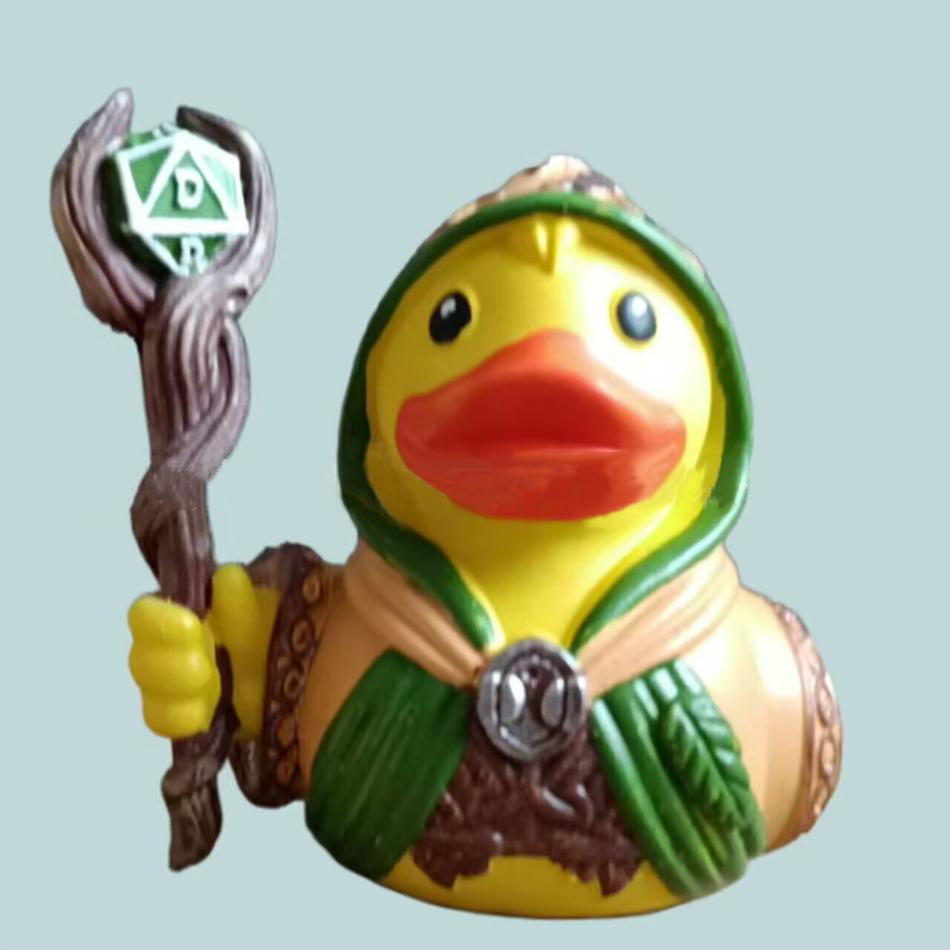 New Princess Duck Anime Character Classic Movie Character Duck Image Warrior Duck Art Gift