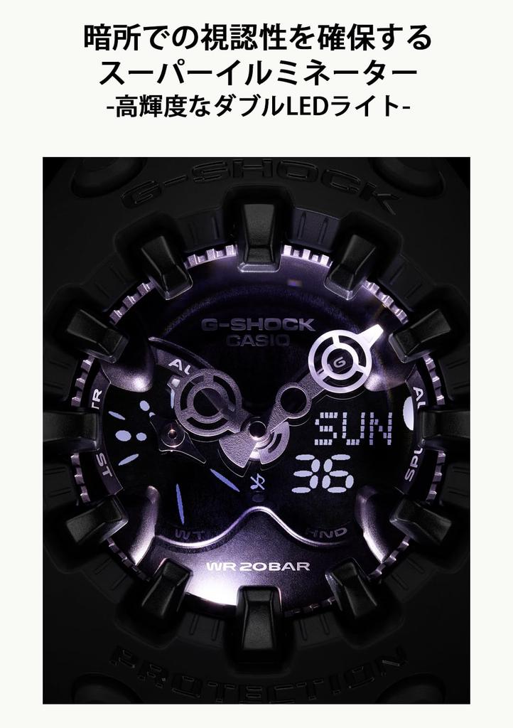 Reloj Casio G-Shock [Producto Oficial Japonés] GA-V01-1AJF / -V01A-8AJF para Hombre Plata / Negro