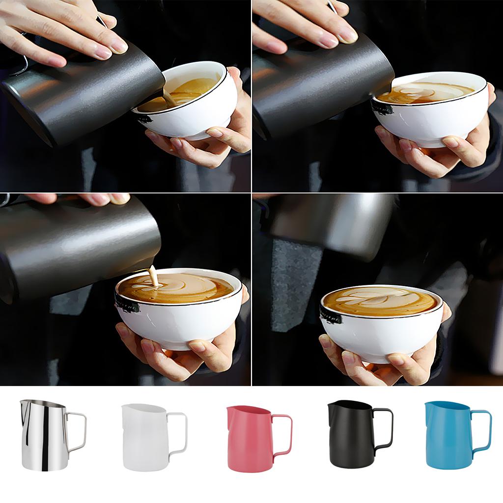 Stainless Steel Jug, Cup, Frothing Jug, Latte Art, Milk, Tea, Coffee, Tool