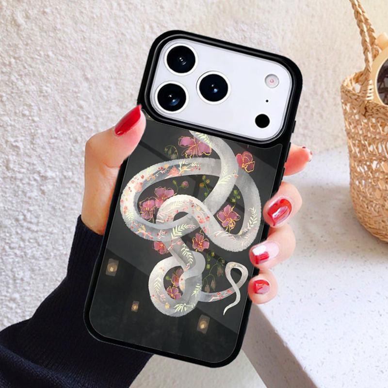 The Snake and Fern Phone Case For iPhone 17 Air 16 15 14 13 12 11 Pro Max Plus