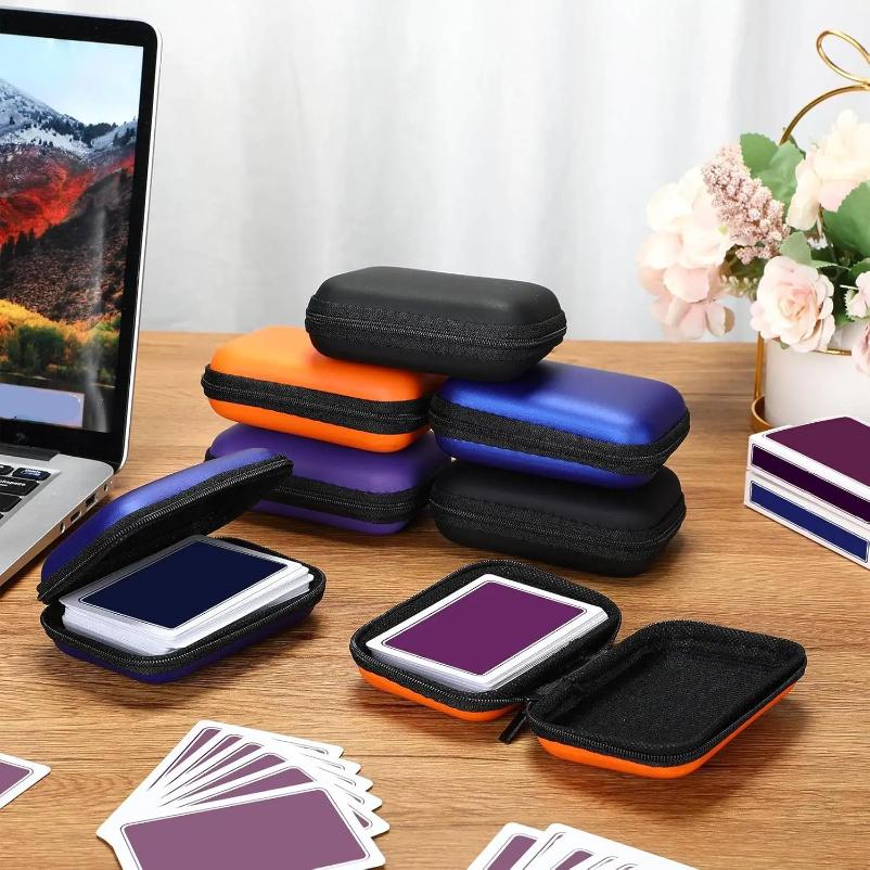 Card Case,Travel Storage Bag Charging Case for Earphone Package Zipper Bag Portable Travel Cable Organizer Electronics Storage