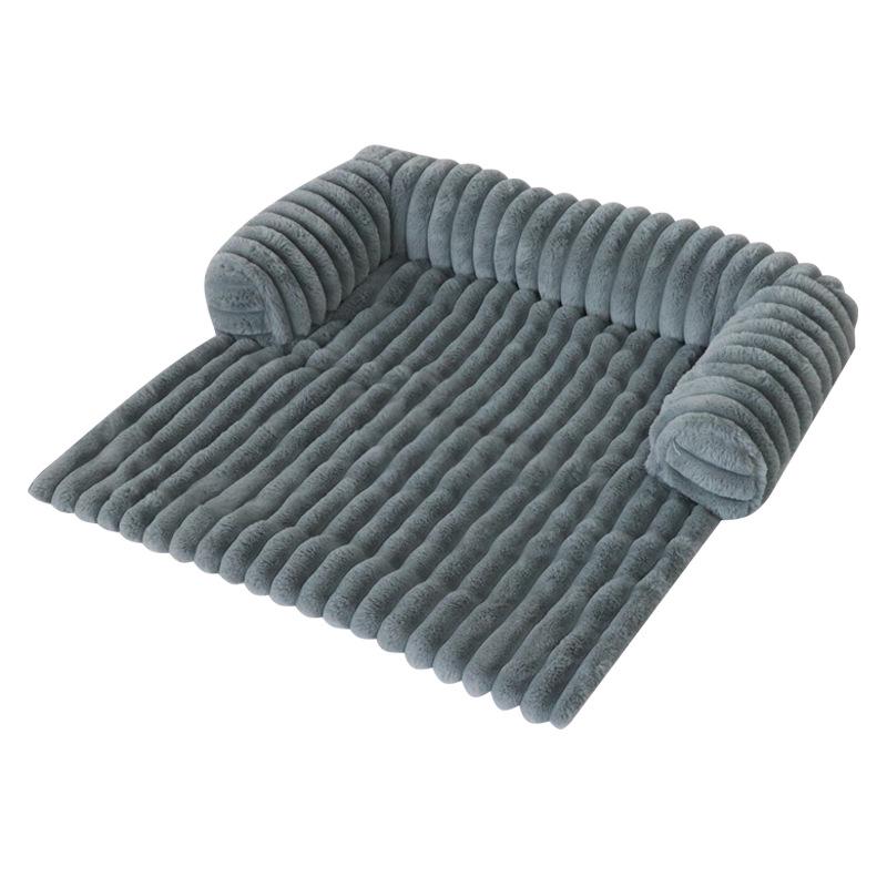 Plush Warm Cat Tunnel Nest with Removable Pad - Indoor Pet Bed